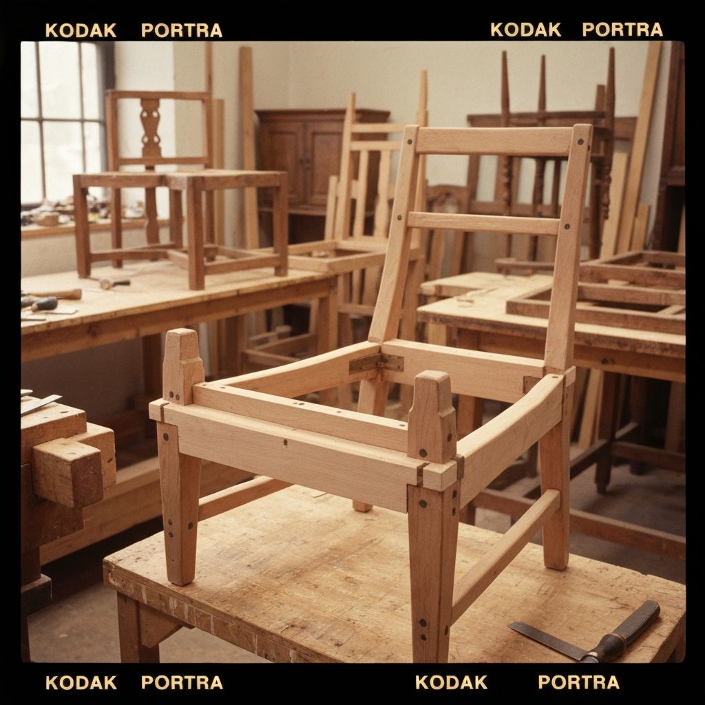 Chair Frame Restoration - After