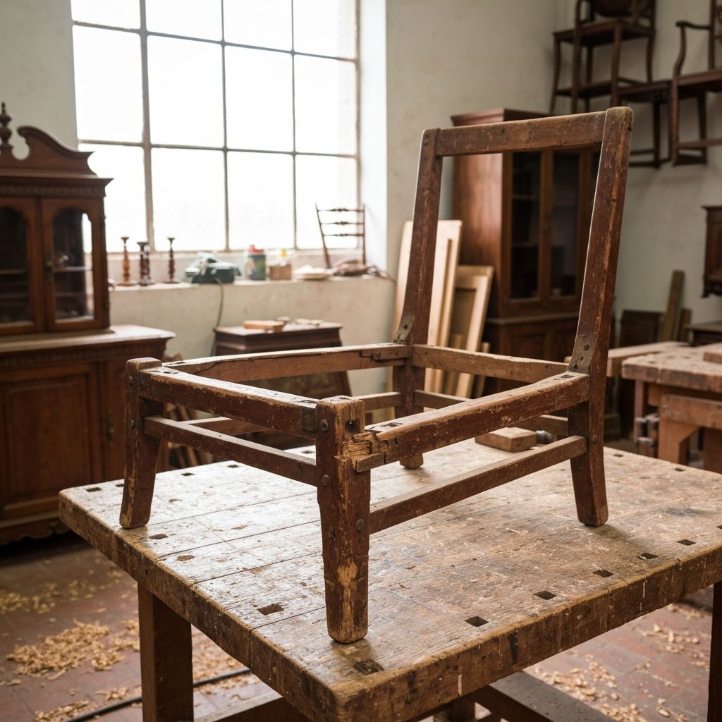 Chair Frame Restoration - Before