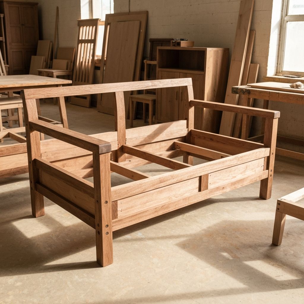 Custom Sofa Frame Build - After